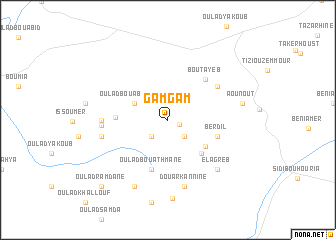 map of Gamgam