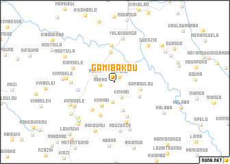 map of Gamibakou