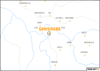 map of Gamisingba