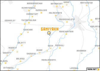 map of Gamiyakh