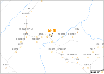 map of Gami