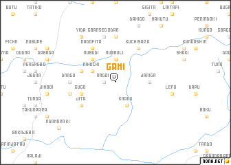 map of Gami