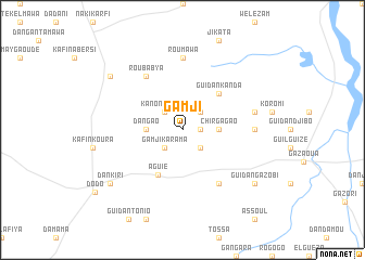 map of Gamji