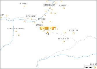 map of Gamkhoy