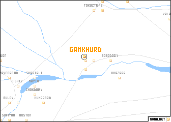 map of Gamkhurd