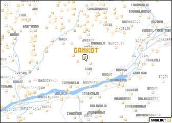 map of Gamkot