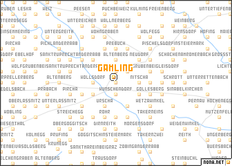 map of Gamling