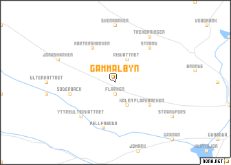 map of Gammalbyn