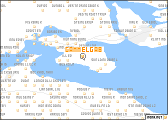 map of Gammelgab