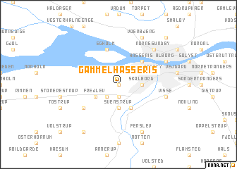 map of Gammel Hasseris