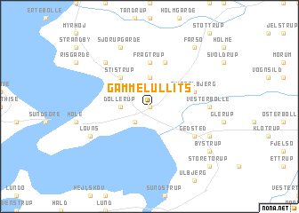 map of Gammel Ullits