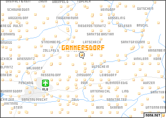 map of Gammersdorf