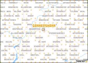 map of Gammershamm