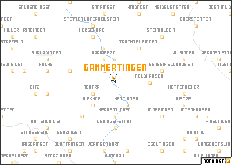 map of Gammertingen