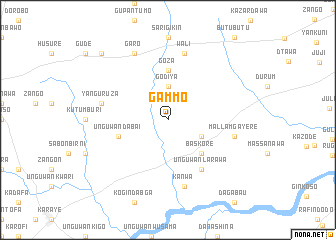 map of Gammo