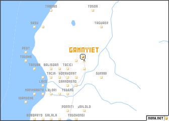 map of Gamnyiet