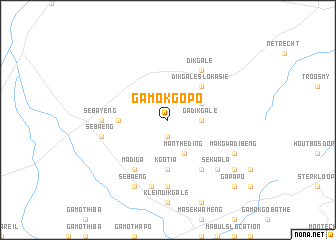 map of Ga-Mokgopo