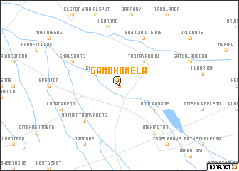 map of Ga-Mokomela