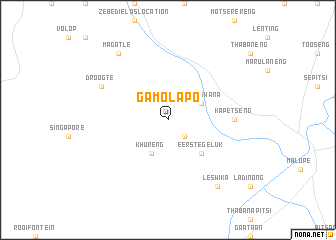 map of Ga-Molapo