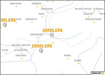 map of Ga-Molepo