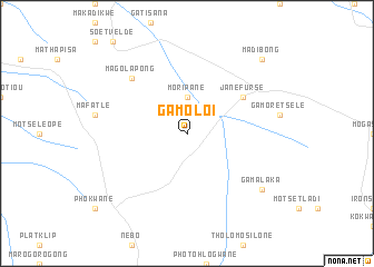 map of Ga-Moloi