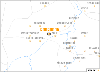map of Ga-Monare