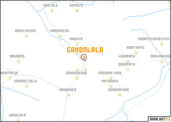 map of Ga-Monlala