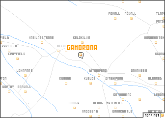 map of Ga-Morona