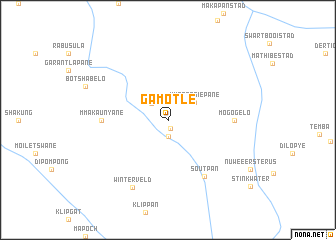 map of Ga-Motle