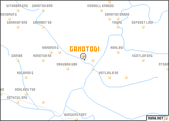 map of Ga-Motodi