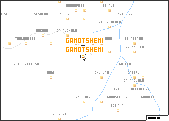 map of Ga-Motshemi