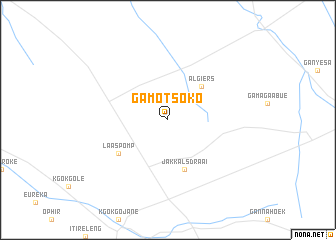 map of Ga-Motsoko