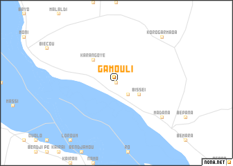 map of Gamouli