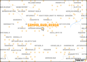 map of Gampalawalakada
