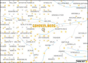 map of Gamperlberg