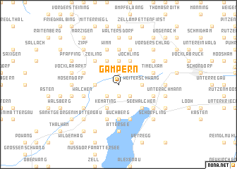 map of Gampern