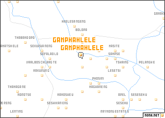 map of Ga-Mphahlele