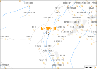 map of Gamprin