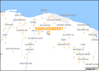 map of Gampungbarat