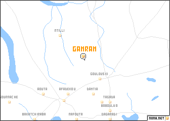 map of Gamram