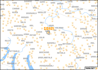 map of Gamri