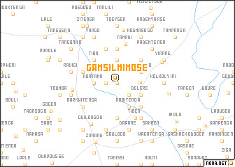 map of Gam Silmimosé