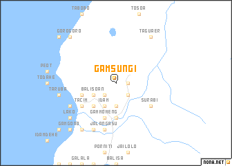 map of Gamsungi