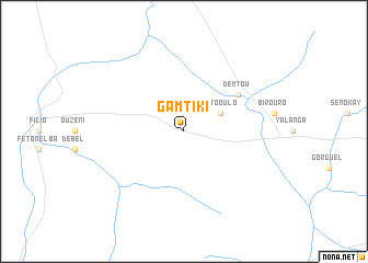 map of Gamtiki