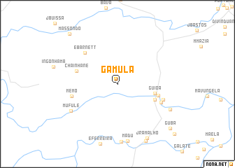 map of Gamula