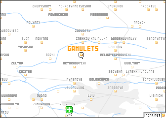 map of Gamulets