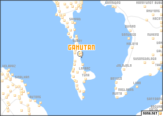 map of Gamutan