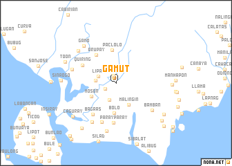 map of Gamut