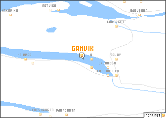 map of Gamvik