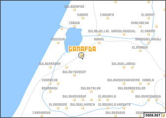 map of Ganafda